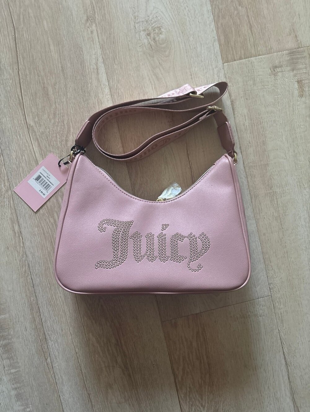 NEW! Juicy Couture shoulder bag pink crossbody